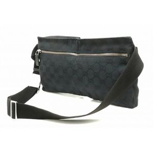 Gucci Black Pouch Waist GG